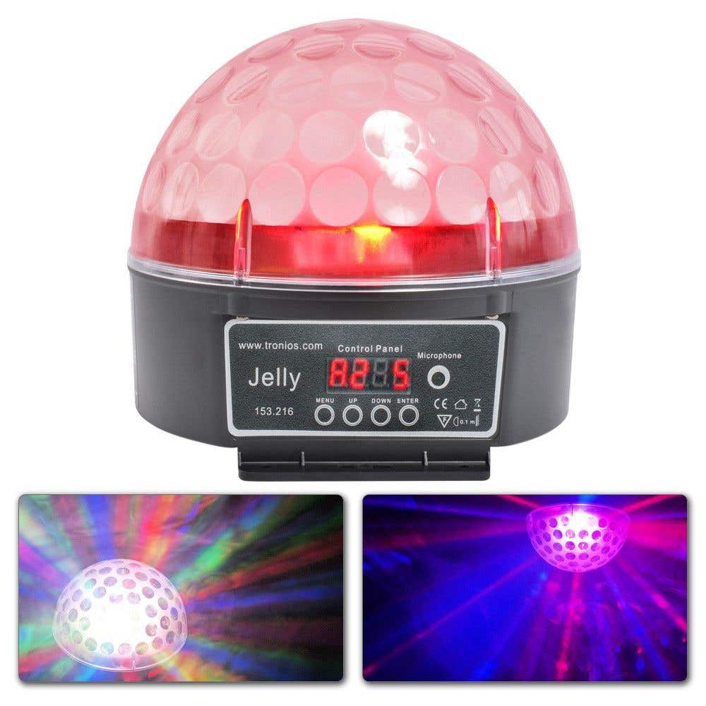 2e keus BeamZ Meerkleurige Magic Jelly LED DJ Bal met DMX