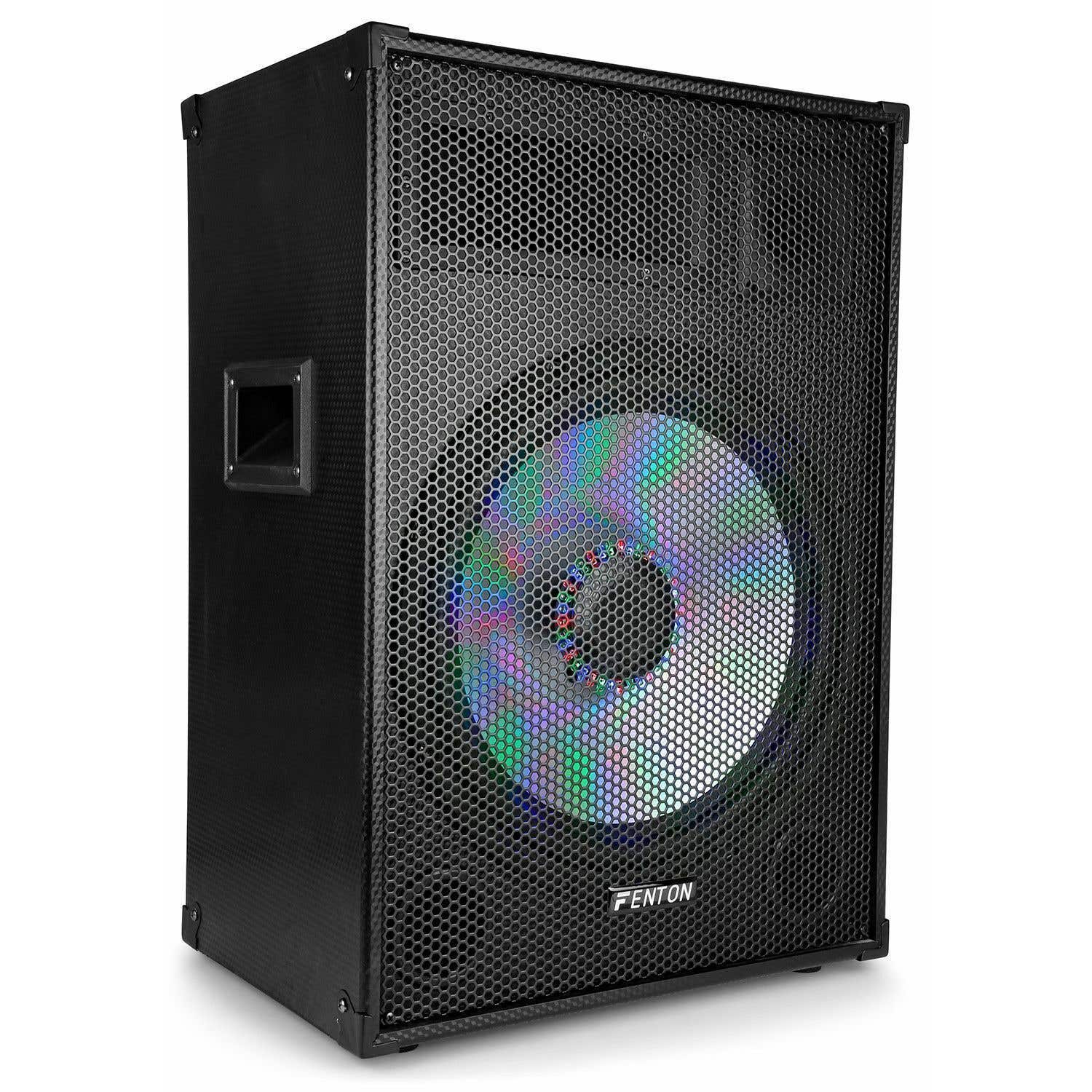 2e keus Fenton TL15LED passieve 800W 15 speaker met LEDs