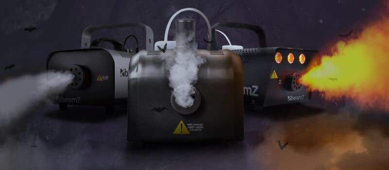 Rookmachines voor halloween