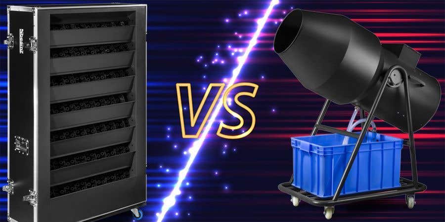 Schuimkanon vs bellenblaas kanon: een afweging