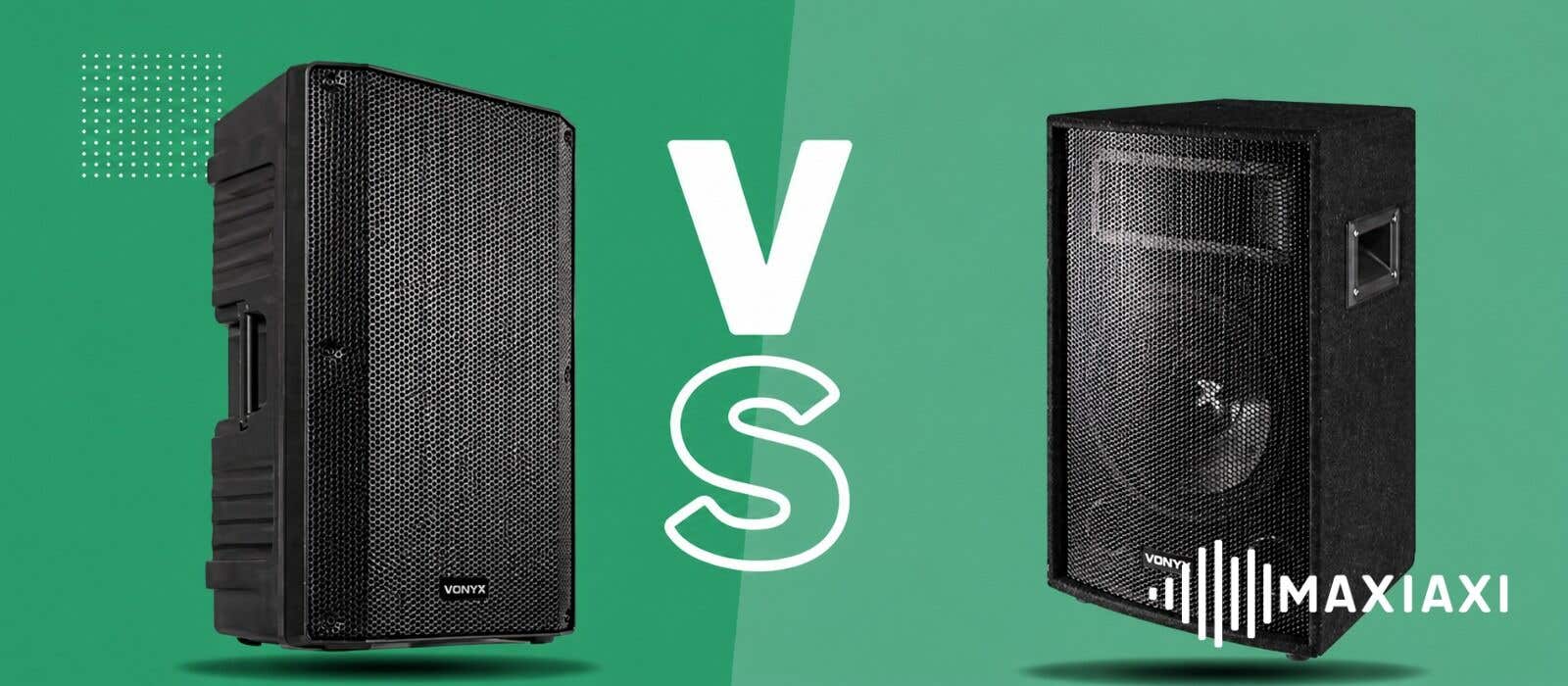 Wat is het verschil tussen actieve en passieve speakers?