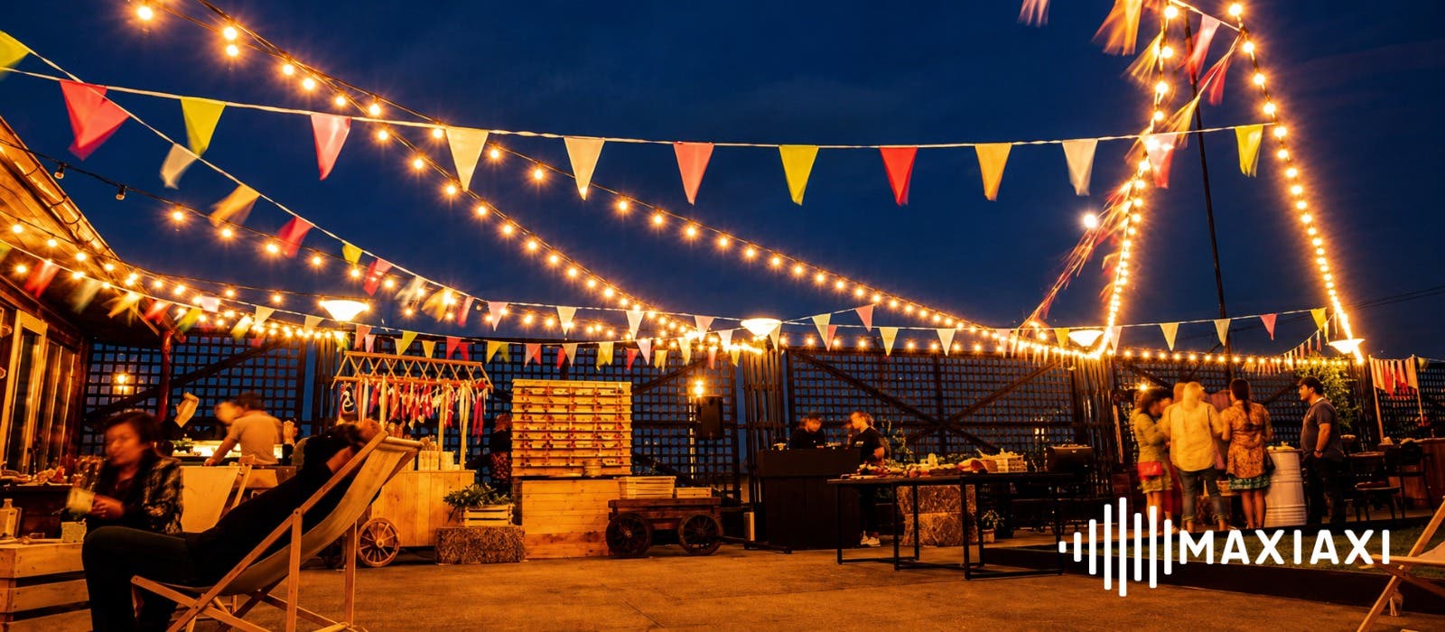 Hoe tover je je tuin om tot festivalterrein?