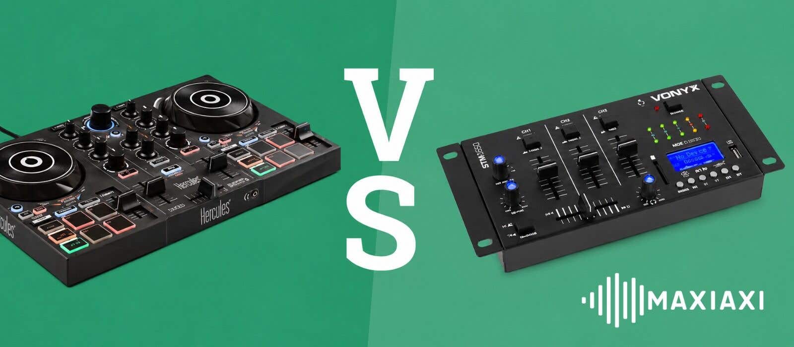 DJ controller en DJ mixer: wat is het verschil?