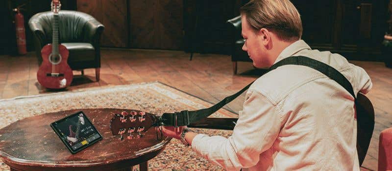 Gitaar spelen app