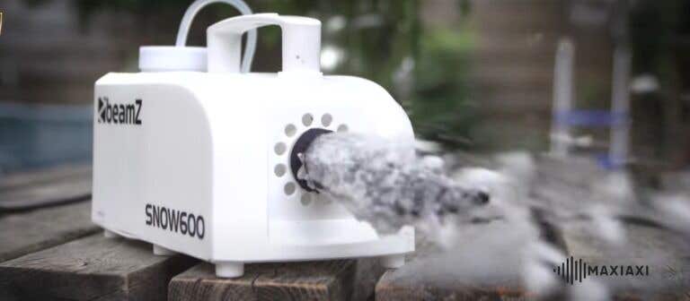 Zo werkt een sneeuwmachine!
