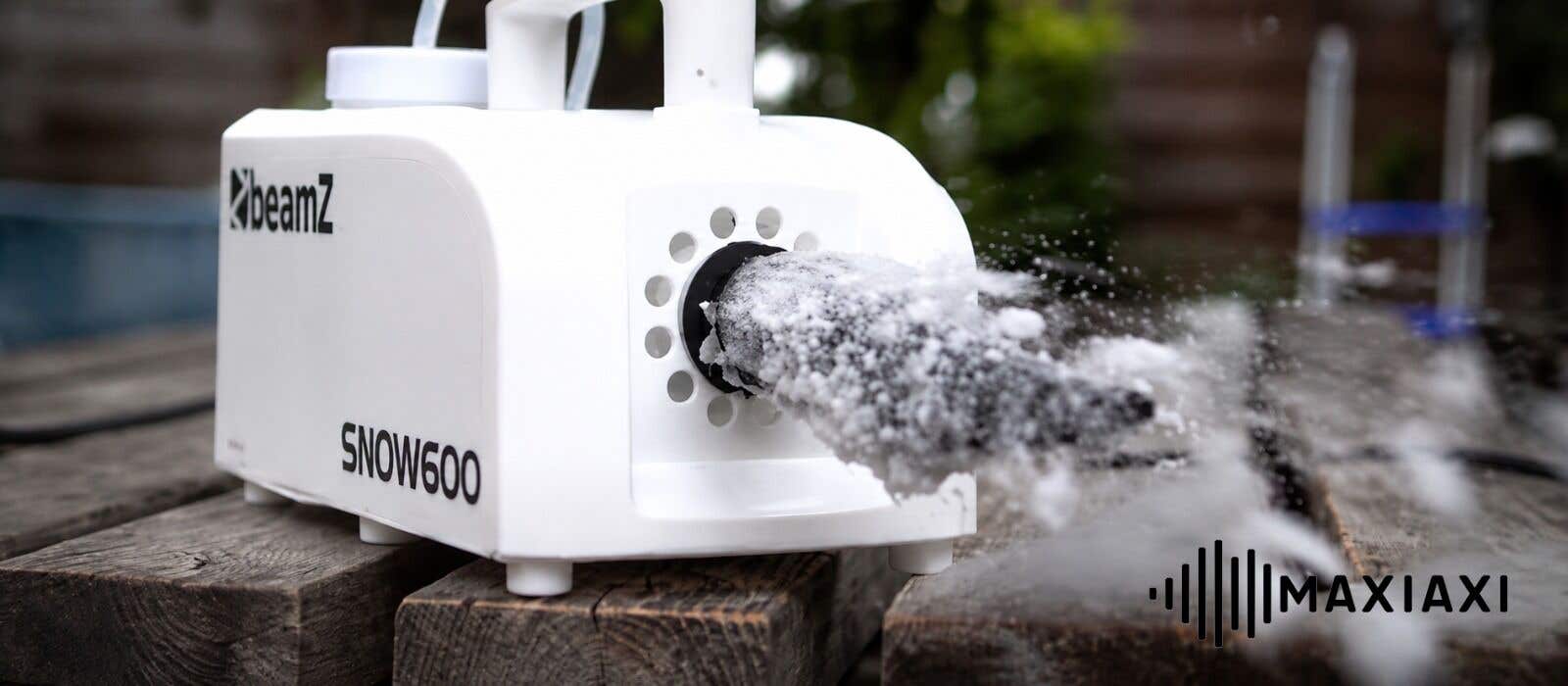 Zo werkt een sneeuwmachine!