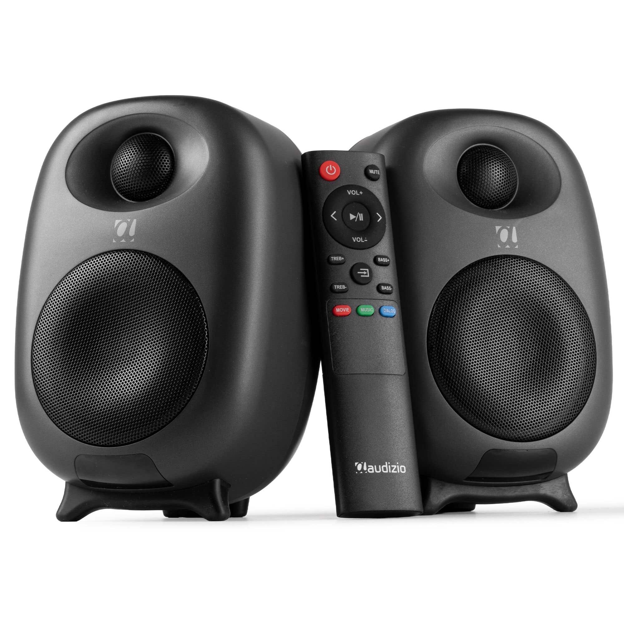 Retourdeal - Audizio RS60 moderne HiFi speaker set - Boekenplank speakers - Met Bluetooth - 120W
