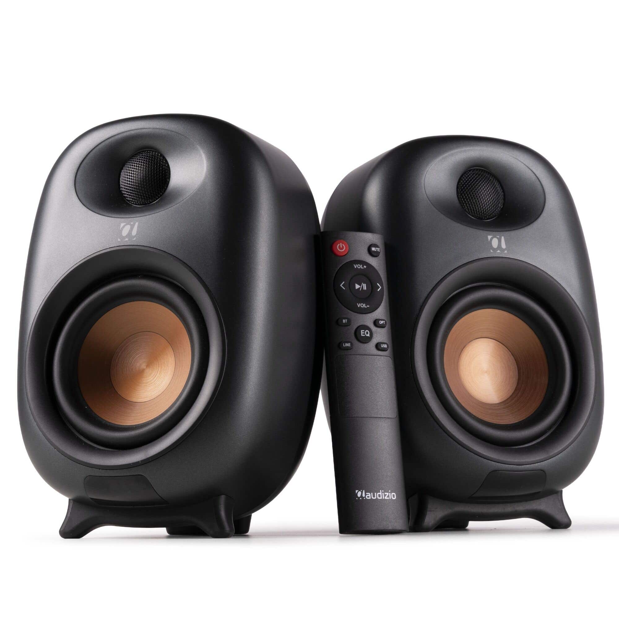 Retourdeal - Audizio RS80 moderne HiFi speaker set - Boekenplank speakers - Met Bluetooth - 160W