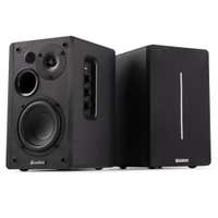 Audizio KS01B HiFi speaker set - Boekenplank speakers - Met Bluetooth - 120W - Zwart