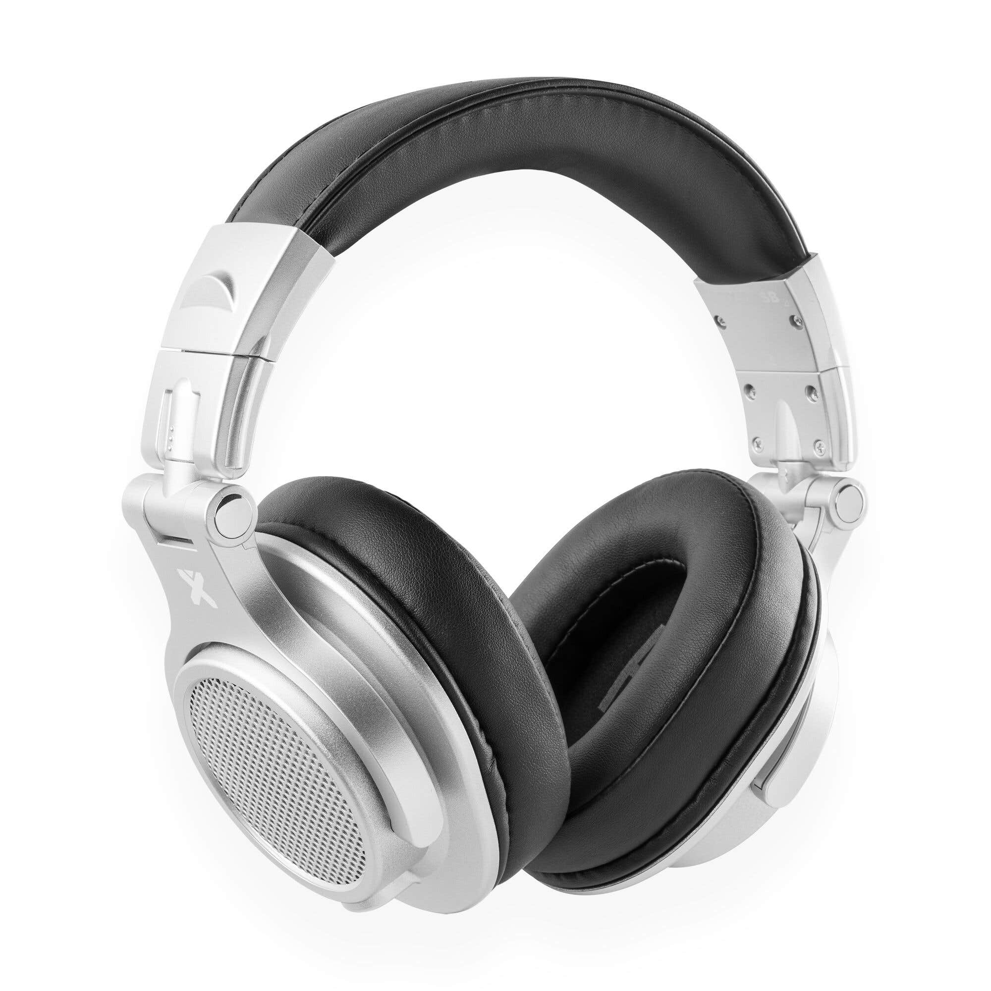 Vonyx HDX120SB DJ koptelefoon - Over ear koptelefoon - Studio koptelefoon met opbergtas - Aluminium