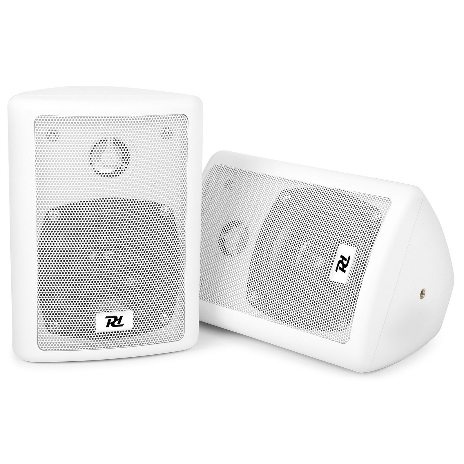 zijde Omgaan animatie SkyTec stereoset met witte speakers voor keuken, hobbykamer kopen?