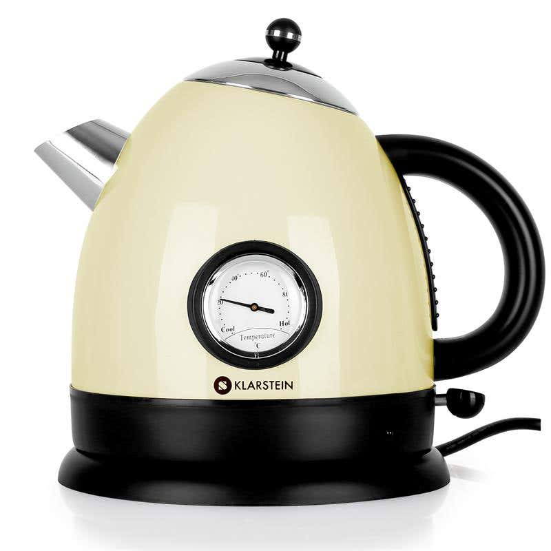 Klarstein Aquavita Waterkoker creme