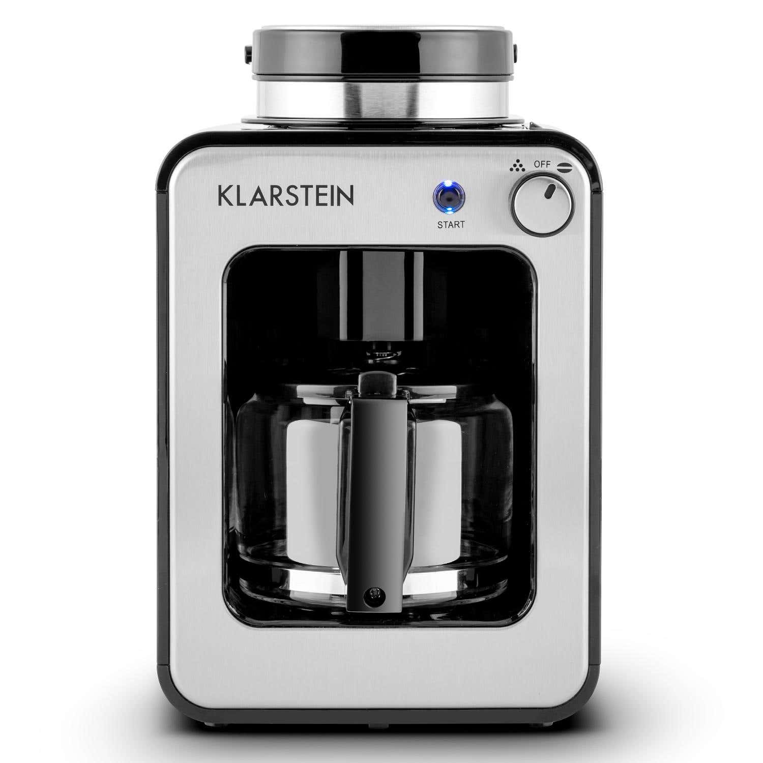 Klarstein Congenio Nero Koffiezetapparaat met koffiemolen