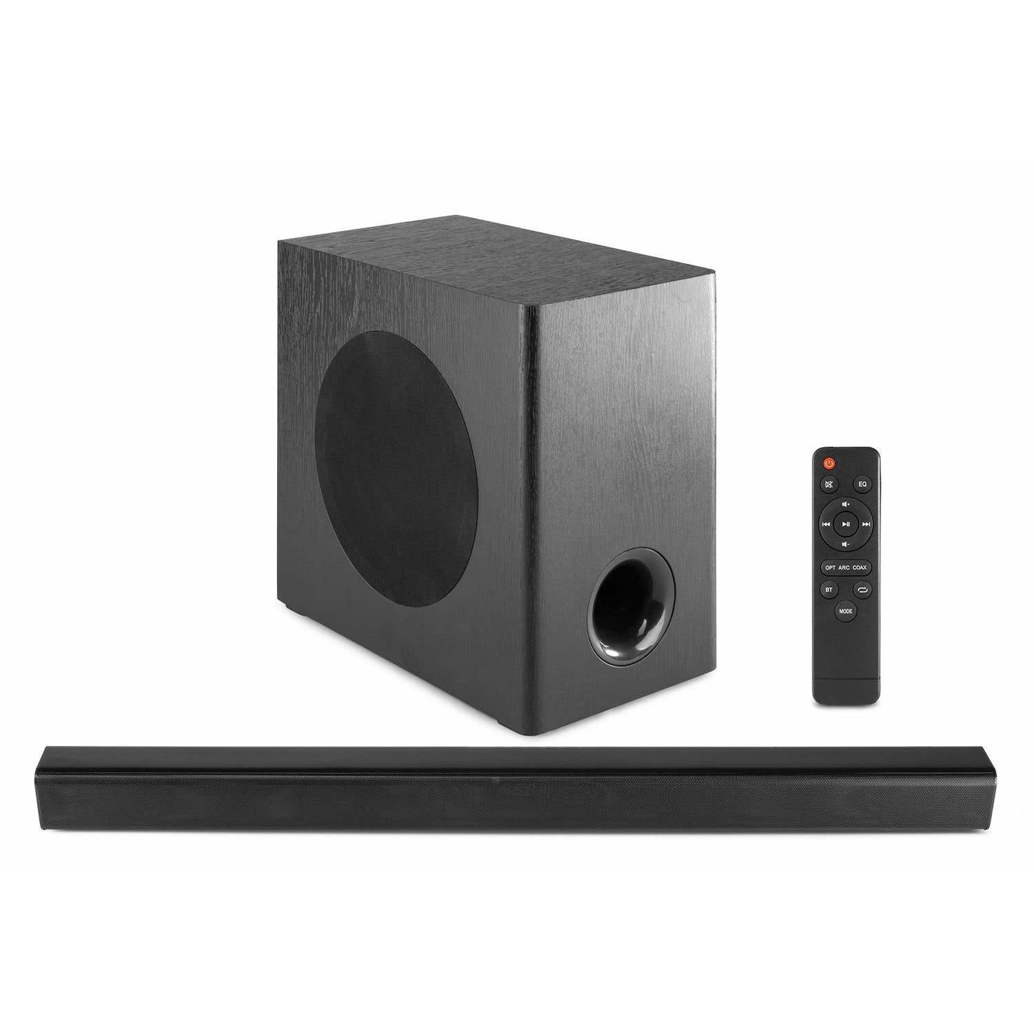 Soundbar - Audizio SB90 Bluetooth soundbar met subwoofer (draadloos) - 150W