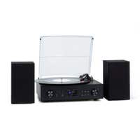 Auna stereo set met o.a. internet radio, DAB+, platenspeler, Bluetooth - 40W
