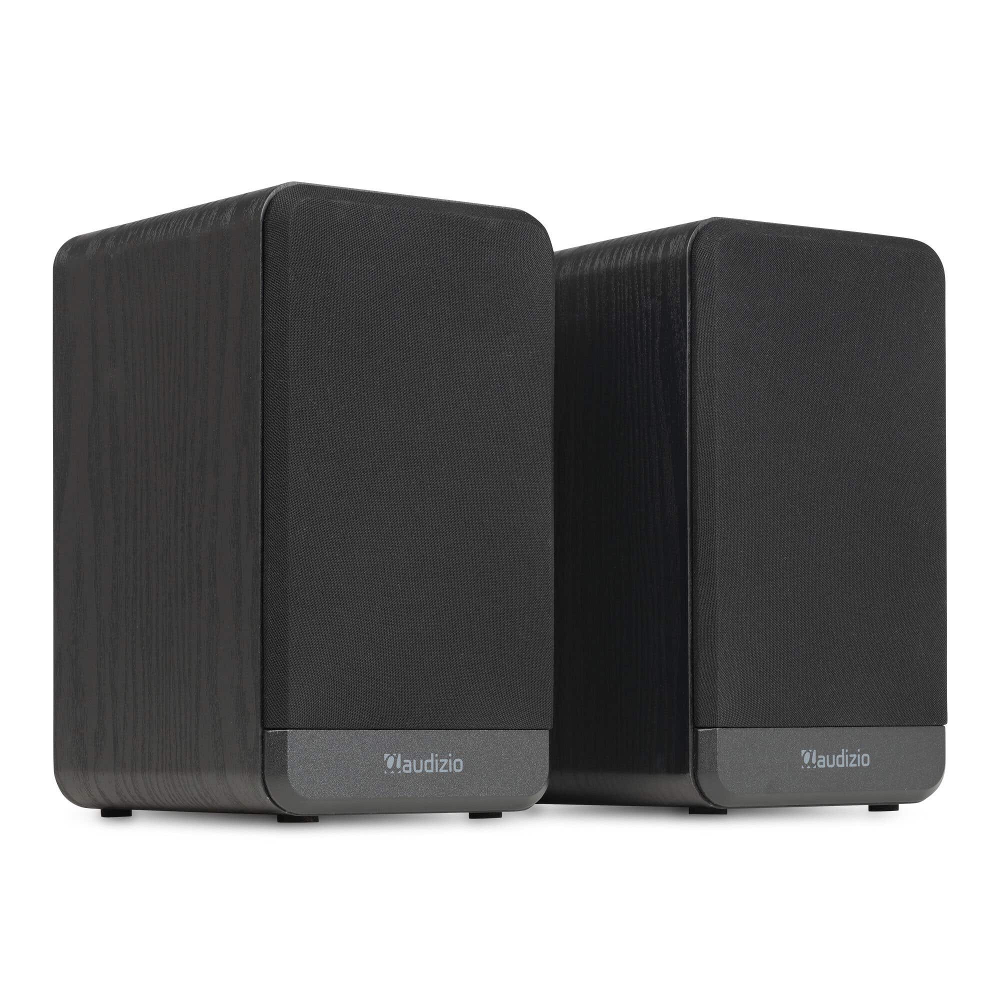 Retourdeal - Audizio BS10 Boekenplank speakers - Actieve speakerset met Bluetooth - HiFi speakers - 80W - Zwart