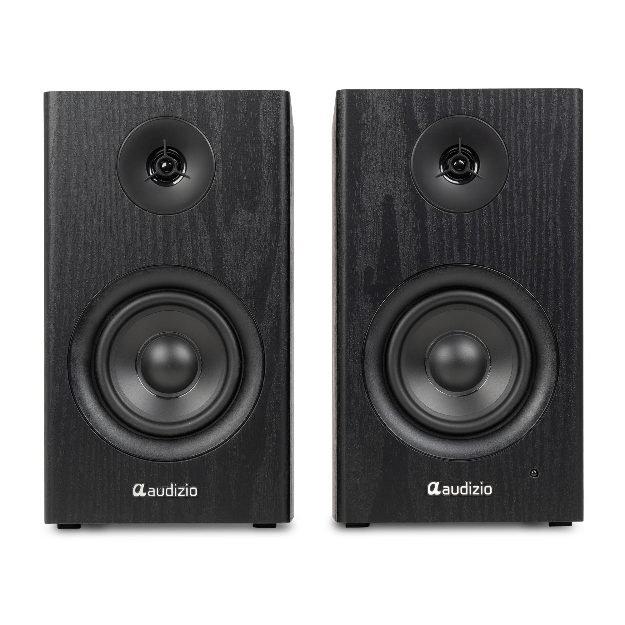 Audizio BS15 Boekenplank speakers - HiFi speakers - Actieve speakerset met Bluetooth - 60W - Zwart