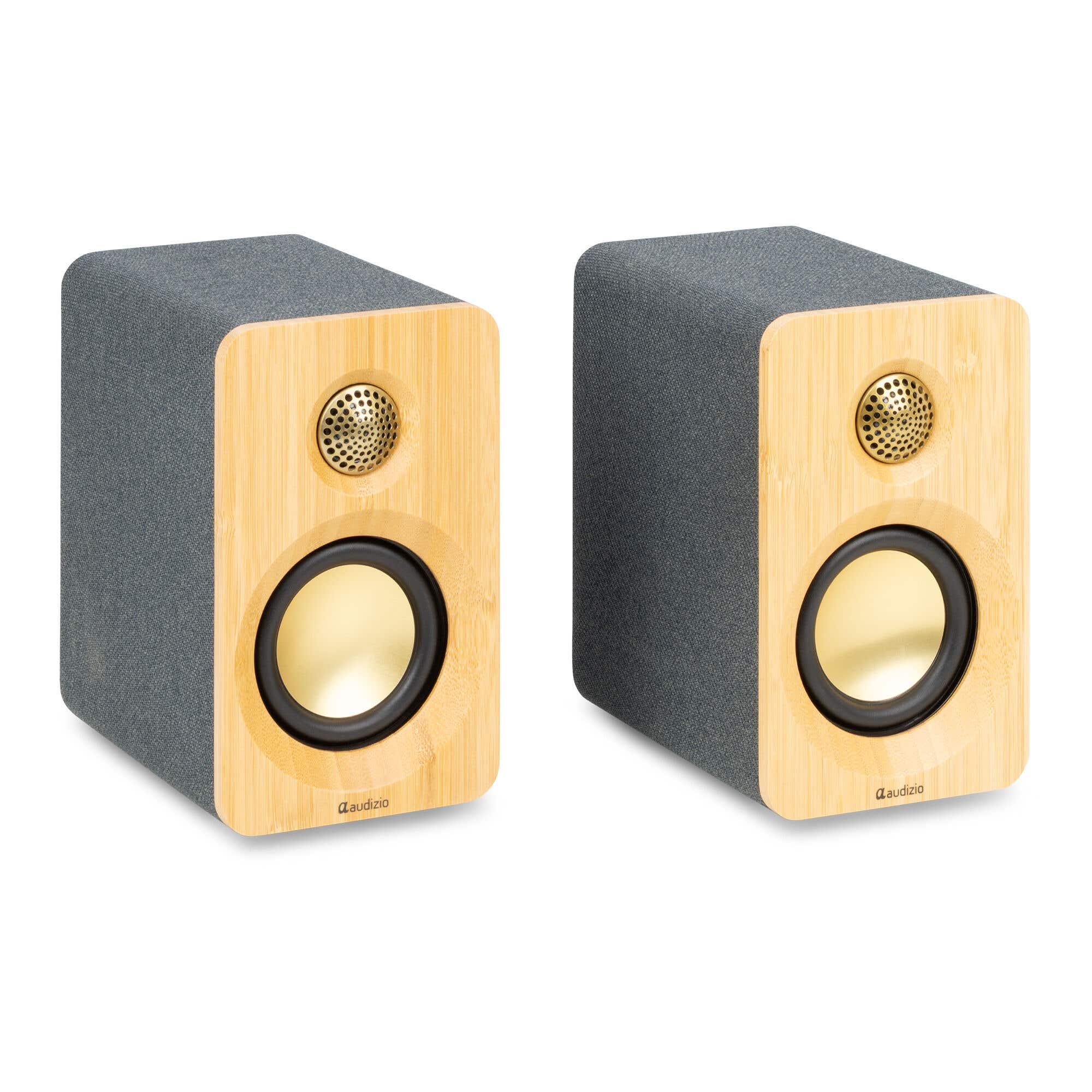 Audizio KS16 PC speakers - Actieve speakerset met Bluetooth - Geschikt voor laptops - 100W - Bamboe