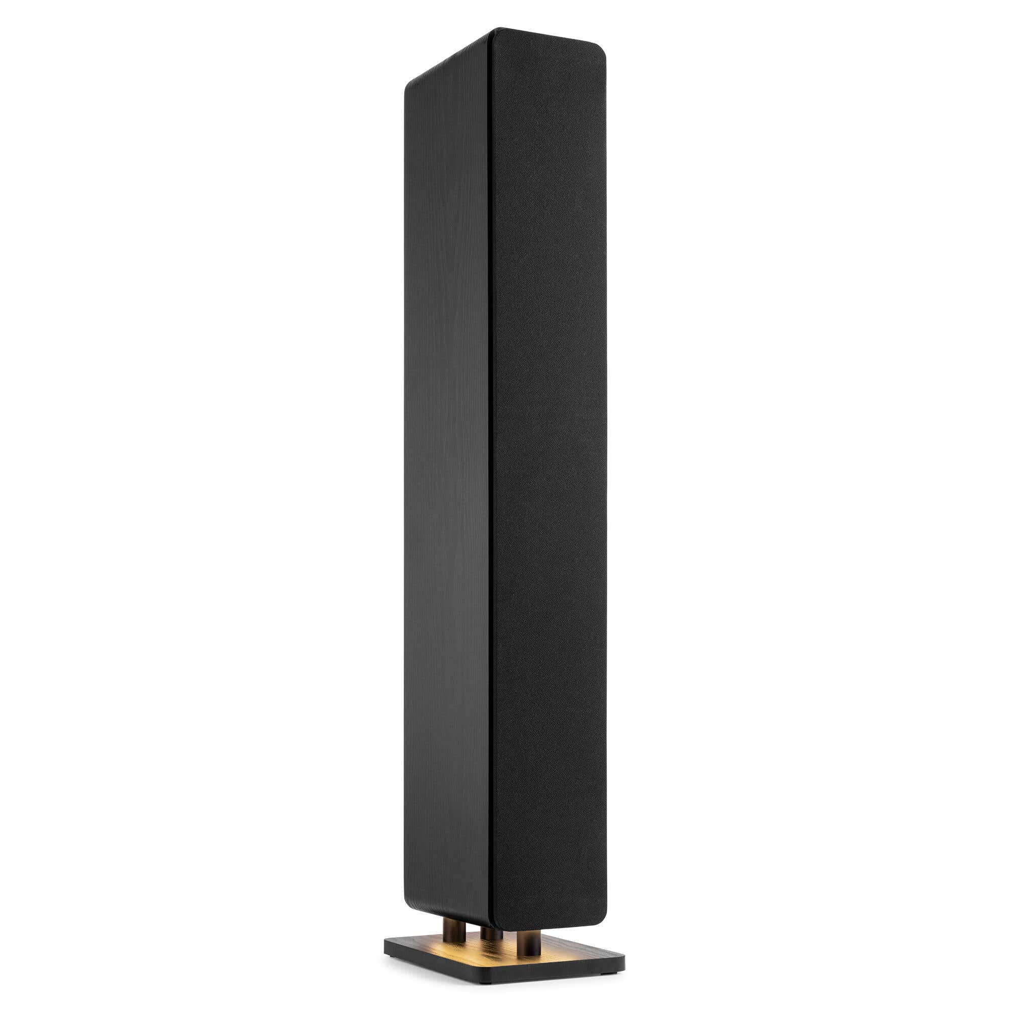 Audizio Arco HiFi speaker met DAB radio - Vloerstaande speaker met 4 inch woofers - 160W - Zwart