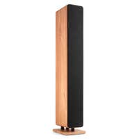 Retourdeal - Audizio Arco passieve HiFi speaker - Vloerstaande speaker met 3x 4 inch woofers - 160W - Houtlook