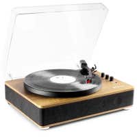 Retourdeal - Fenton RP162LW hifi retro platenspeler met Bluetooth en speakers - Hout (Lightwood)