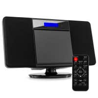 Audizio Nimes Bluetooth stereo set met CD speler, USB mp3 speler en radio - 50W - Zwart