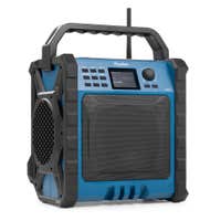 Audizio Jobsite XL bouwradio - Met Bluetooth, FM en DAB+ radio - Bouwradio met accu - IP54 - 200W