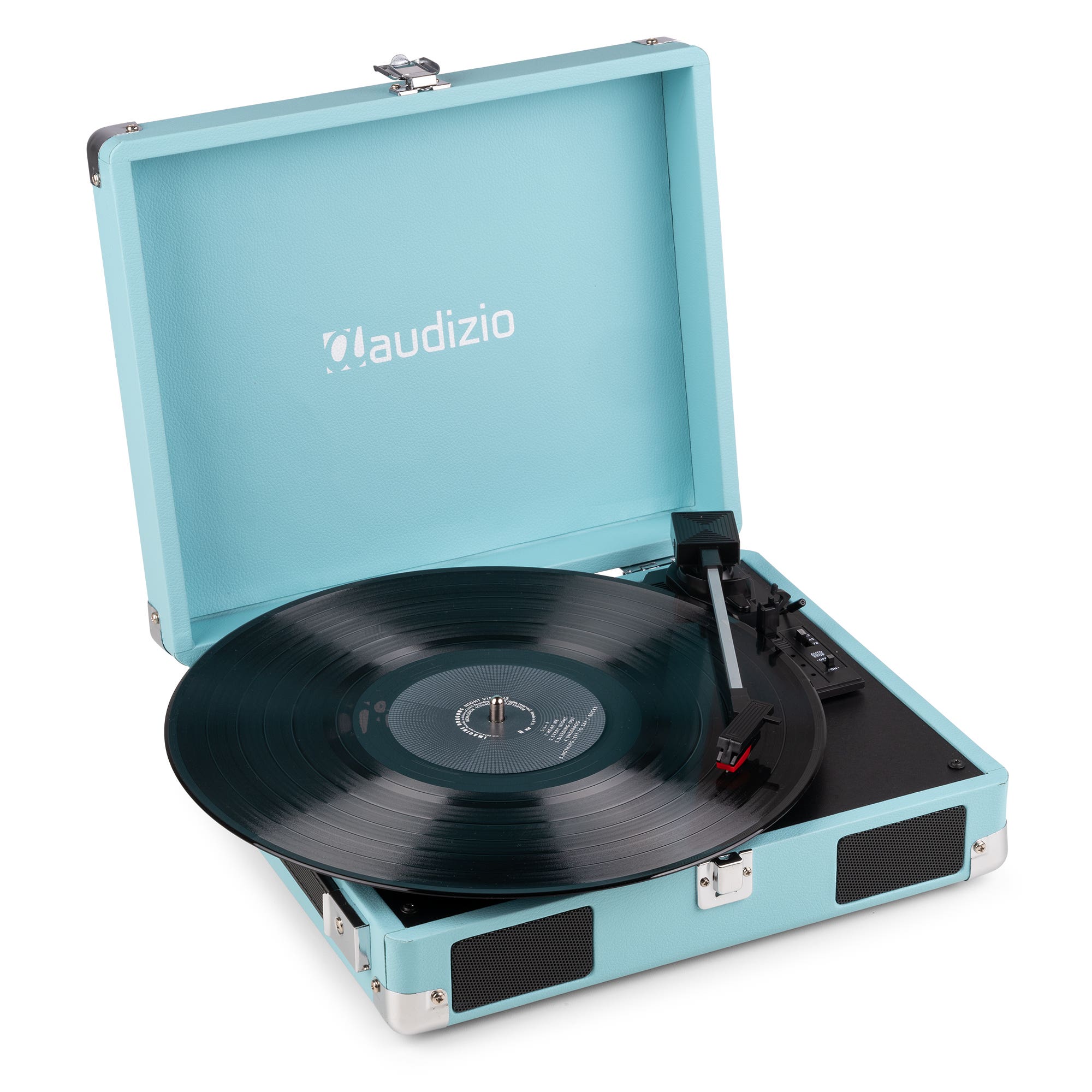 Audizio RP111BL platenspeler met boxen - Platenspeler retro - LP