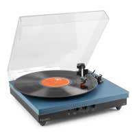 Retourdeal - Audizio RP113D - Full-size Platenspeler met Bluetooth in/uit - USB - Ingebouwde Speakers - Blauw