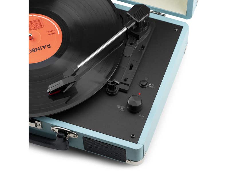 Stereo platenspeler met digitale radio ontvanger, DAB / DAB / Bluetooth / USB / Aux-in / CD Stereo platenspeler met digitale radio ontvanger, DAB / DAB / Bluetooth / USB / Aux-in / CD