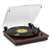 Audizio RP112D platenspeler met Bluetooth IN/OUT en ingebouwde speakers - Darkwood