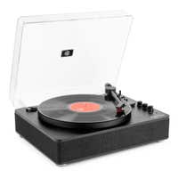 Retourdeal - Fenton RP162B hifi retro platenspeler met Bluetooth in/out en speakers - Zwart