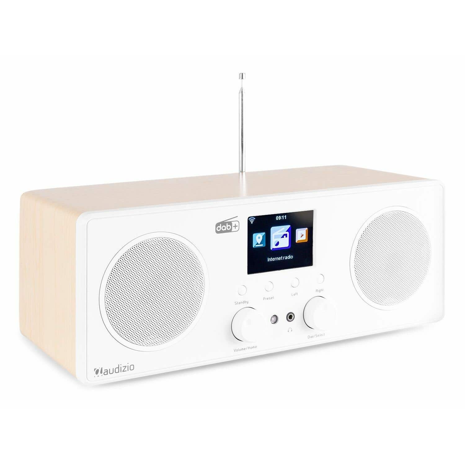 Retourdeal - Audizio Bari DAB radio met Bluetooth en wifi internet