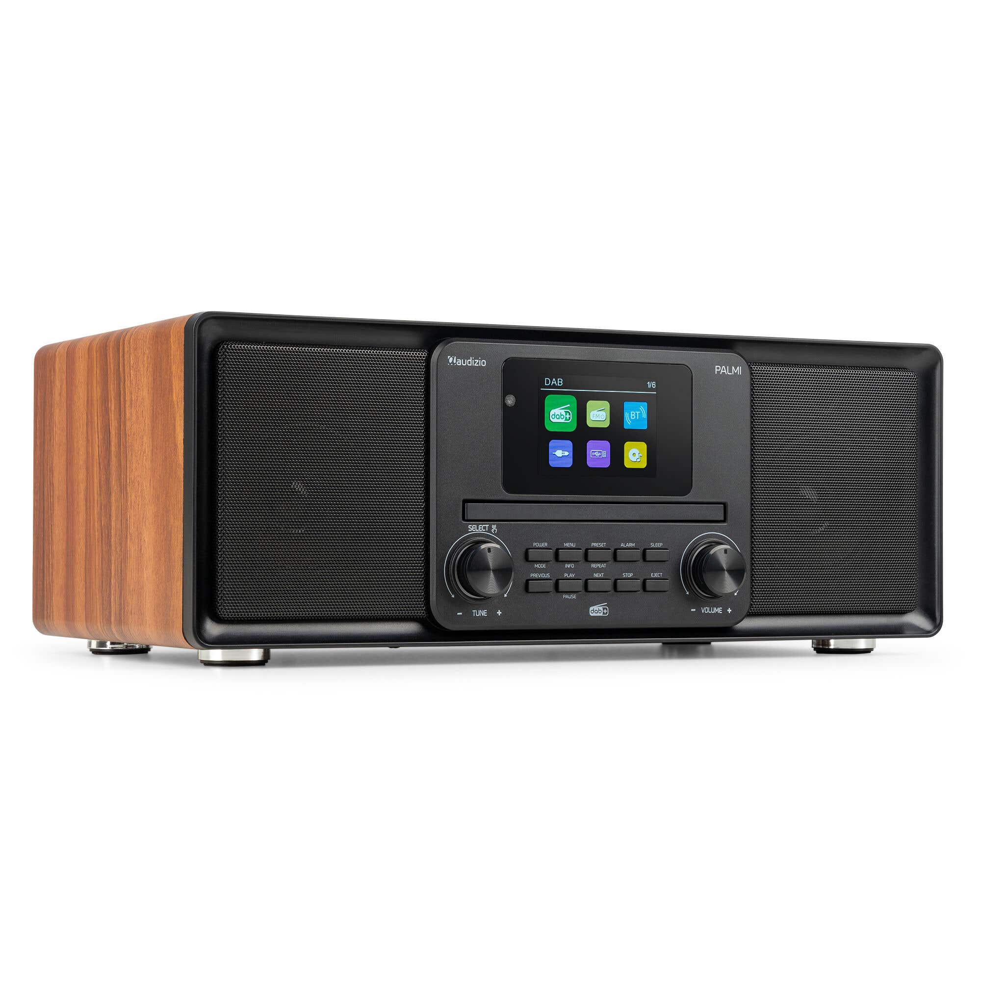 Audizio Retourdeal -  Palmi DAB radio - Radio met CD speler - Bluetooth