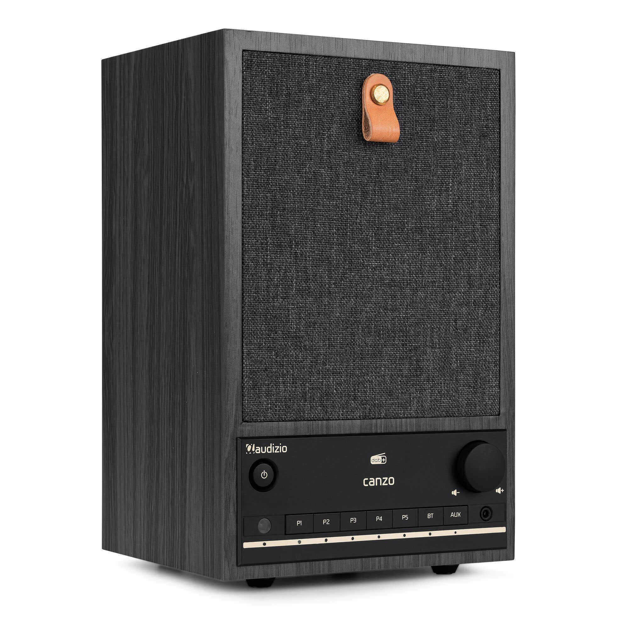 Audizio Retourdeal -  Canzo Internetradio - WiFi radio boekenplank