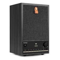 Retourdeal - Audizio Canzo Internetradio - WiFi radio boekenplank model - Met DAB+, FM en Bluetooth - Grijs