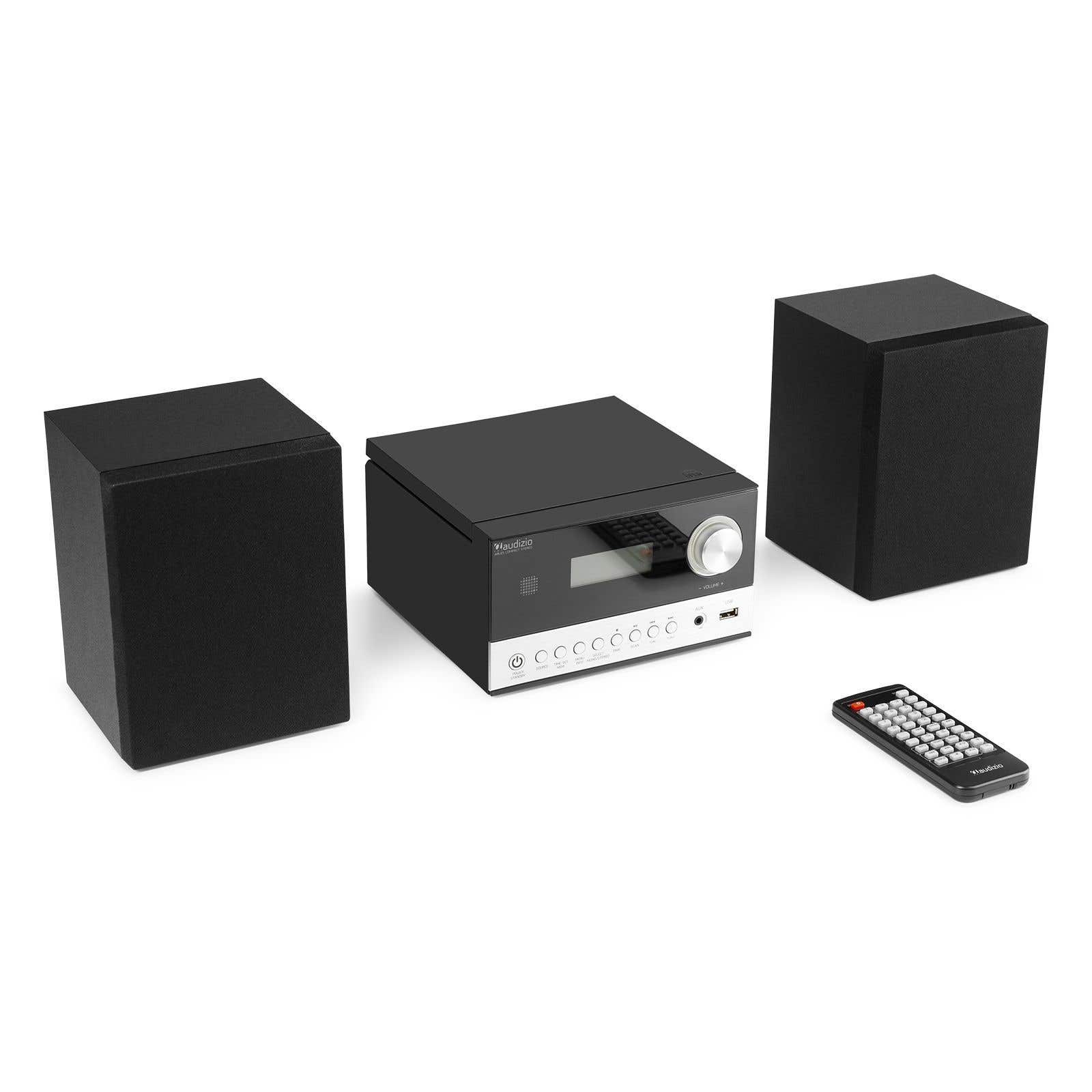 Retourdeal - Audizio Arles DAB+ stereo set met CD speler, mp3 en FM