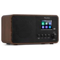 Retourdeal - Audizio Avio DAB radio - Radio met FM, DAB+, Bluetooth en USB - Houtlook