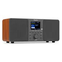 Audizio Genua DAB radio - DAB+ radio met Bluetooth & afstandsbediening - Wekkerradio - Donkergrijs