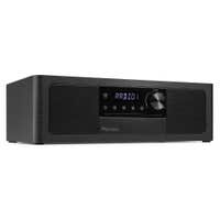 Retourdeal - Audizio Lunata premium DAB radio - Radio met CD speler en Bluetooth - High-end speakers - Zwart