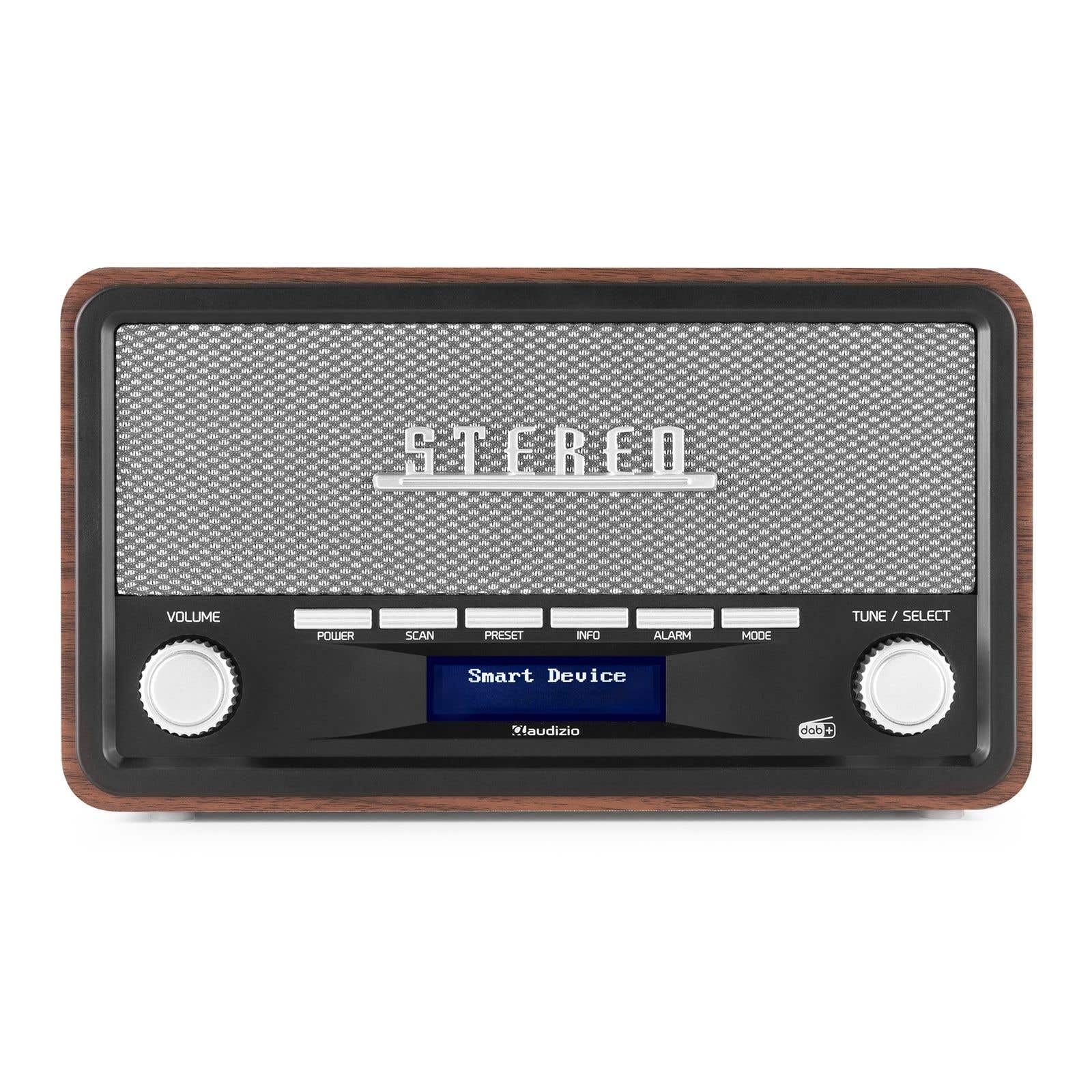Retourdeal - Audizio Foggia retro DAB+ radio met Bluetooth - Stereo