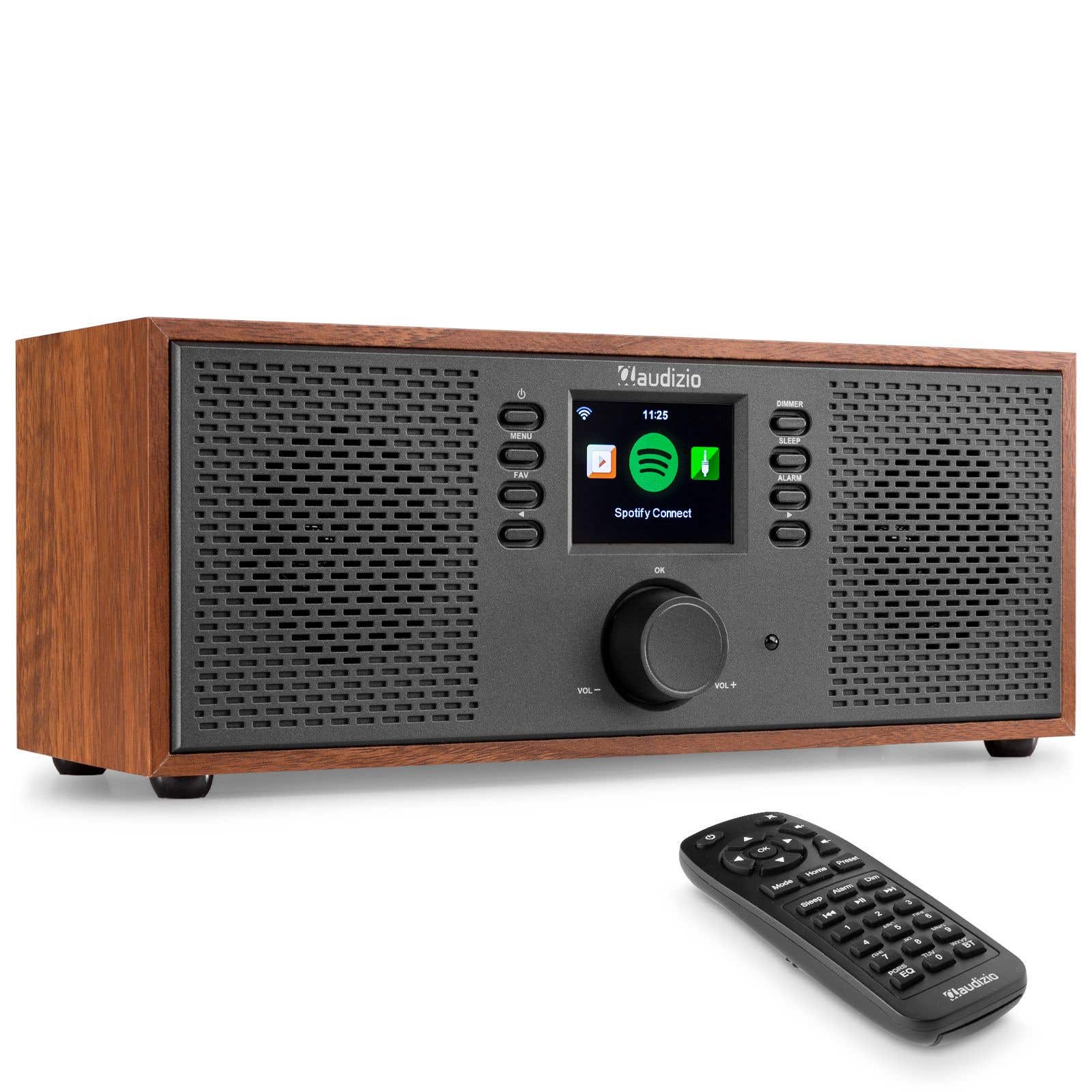 Retourdeal - Audizio Rimini stereo wifi internetradio met Bluetooth -