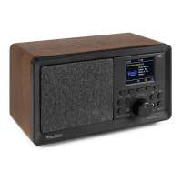Retourdeal - Audizio Padova retro DAB radio met Bluetooth en USB mp3 speler