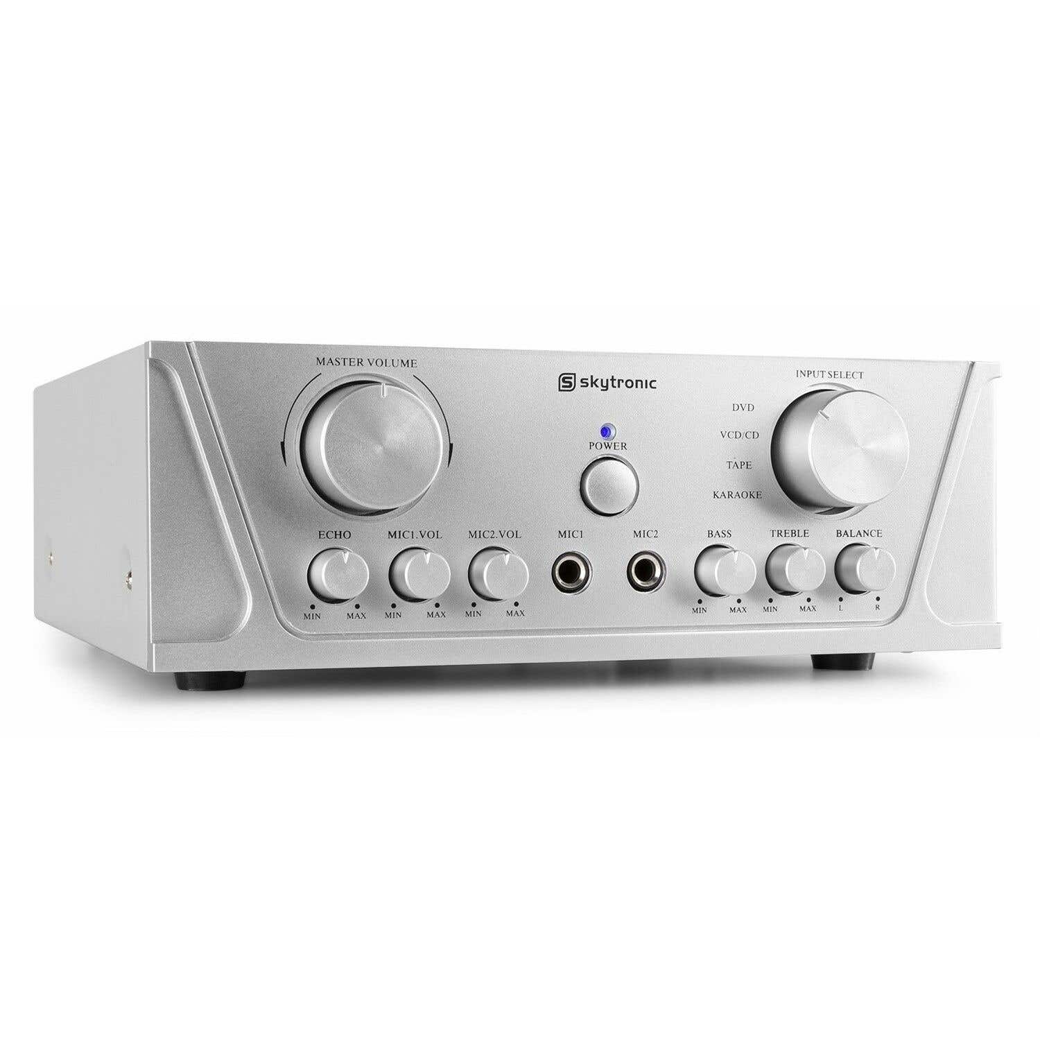 SkyTronic universele stereo Karaoke versterker 2x 200W