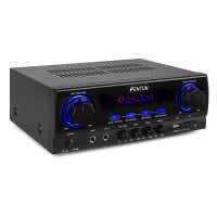 Fenton AV440 versterker met Bluetooth - Compacte stereo versterker - 400W