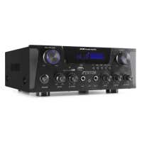 Fenton AV430B Stereo versterker met Bluetooth - HiFi versterker - 2x 300W - mp3 speler - echo effect