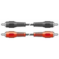 Vonyx Audiokabel: 2x RCA - 2x RCA 1.2m