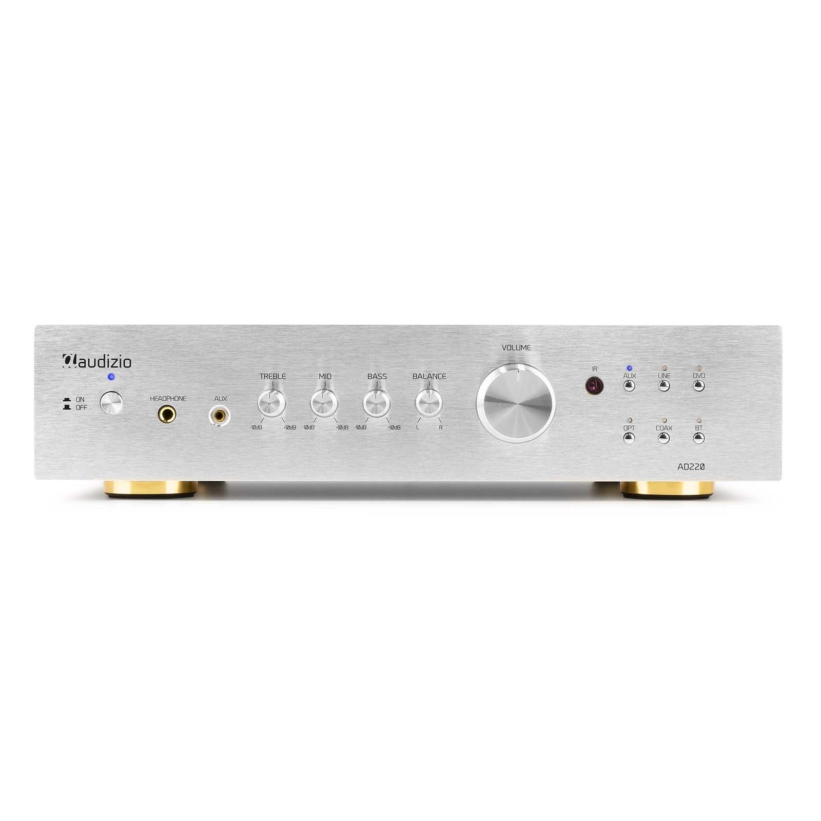 Retourdeal - Audizio AD220A stereo versterker - 2.1 hifi versterker