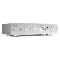 Audizio AD420A stereo versterker - 4-kanaals - 2.1 hifi versterker met Bluetooth - Zilver