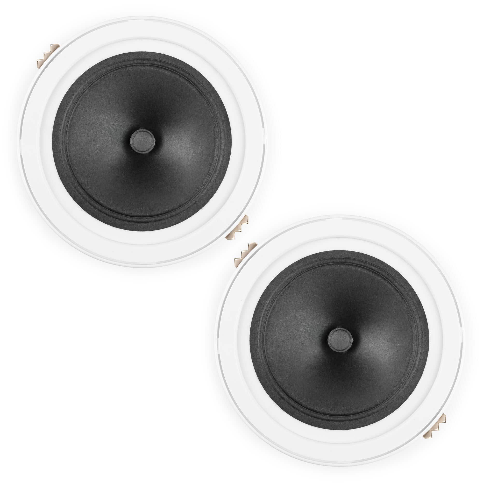 Power Dynamics MS50 Set Altoparlanti Impermeabili IPX5, 80W Max, 5.25" Woofer + 2 Tweeter, Per Esterni E Ambienti Umidi